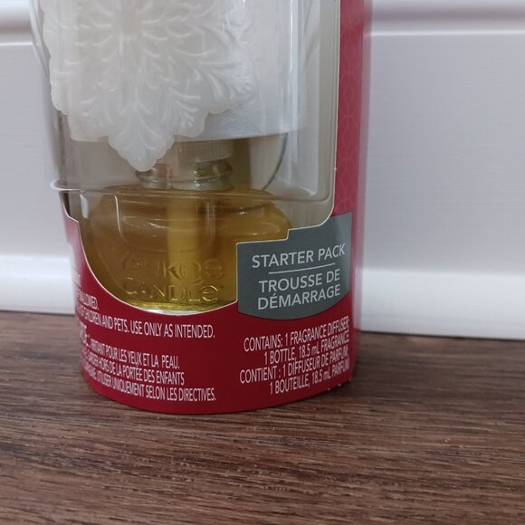 New Yankee Candle Scent Plug Christmas Cookie Starter Pack Snowflake - Picture 2 of 3